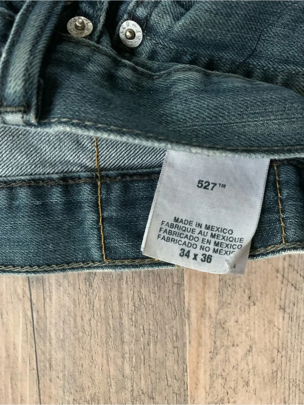 Levi's Blue Bootcut Jeans